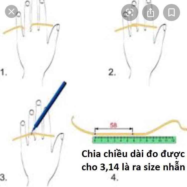 Nhẫn nữ bạc ta các mẫu MS04g