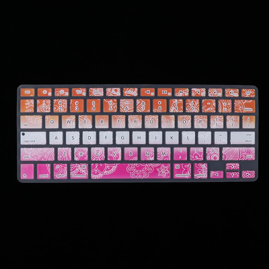 Ultra Thin Silicone Keyboard Cover Skin Protector 13 Inch Air Pro Retina-C8