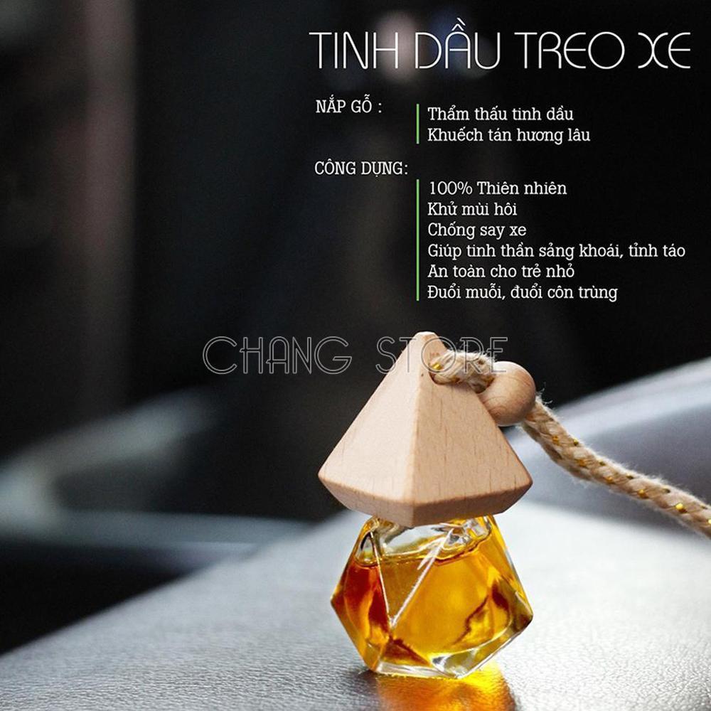 Tinh dầu treo xe hương hoa ly thơm dịu nhẹ Khử mùi xe, khử mùi nội thất