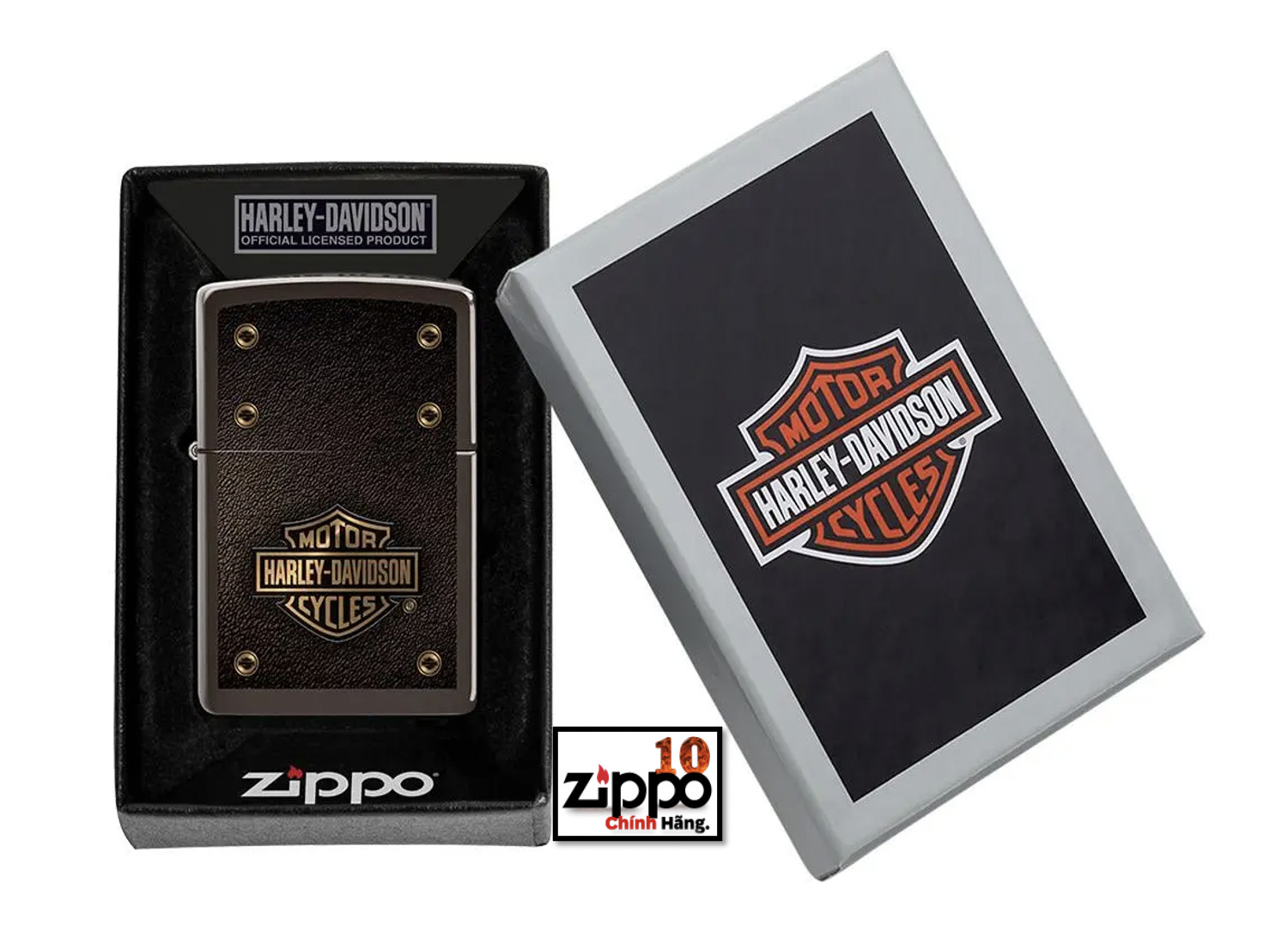 Bật lửa Zippo 49466 Harley-Davidson - Chính hãng 100%