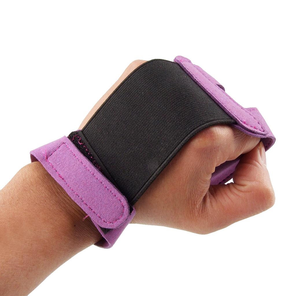 Arrow Bow Adjustable Comfort Archery 3 Finger Glove Guard Protector Hunting