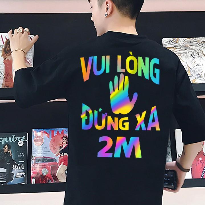 Áo Thun Nam Nữ Phản Quang Bảy Màu Nhiều Mẫu, Cá Tính, Giá Rẻ, Hình In To Đep Tỏa Sáng Thu Hút Ánh Nhìn