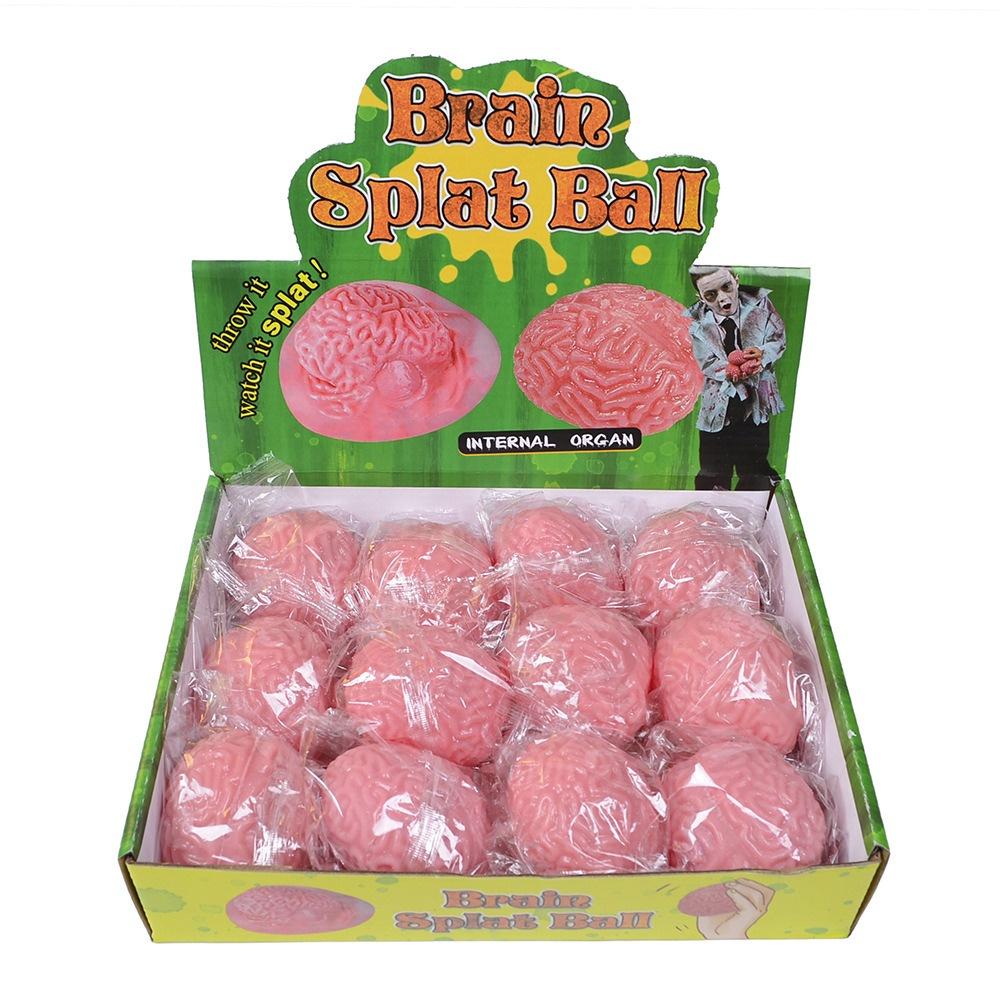 HIT Bộ óc Brain Splat Ball mềm dẻo siêu kute-đồ chơi gudetama hình bộ óc đáng yêu kéo dài GUDETAMA