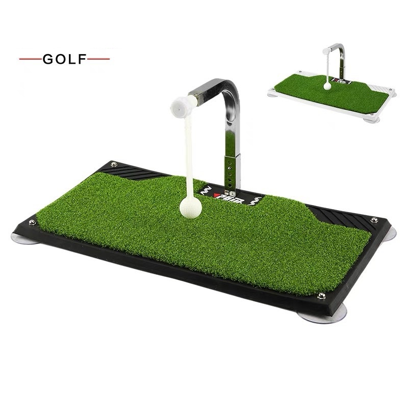 Thảm tập Swing Golf xoay 360 độ nhập khẩu PGM trong nhà luyện Pitching và Chip chỉnh tư thế lưng TT013