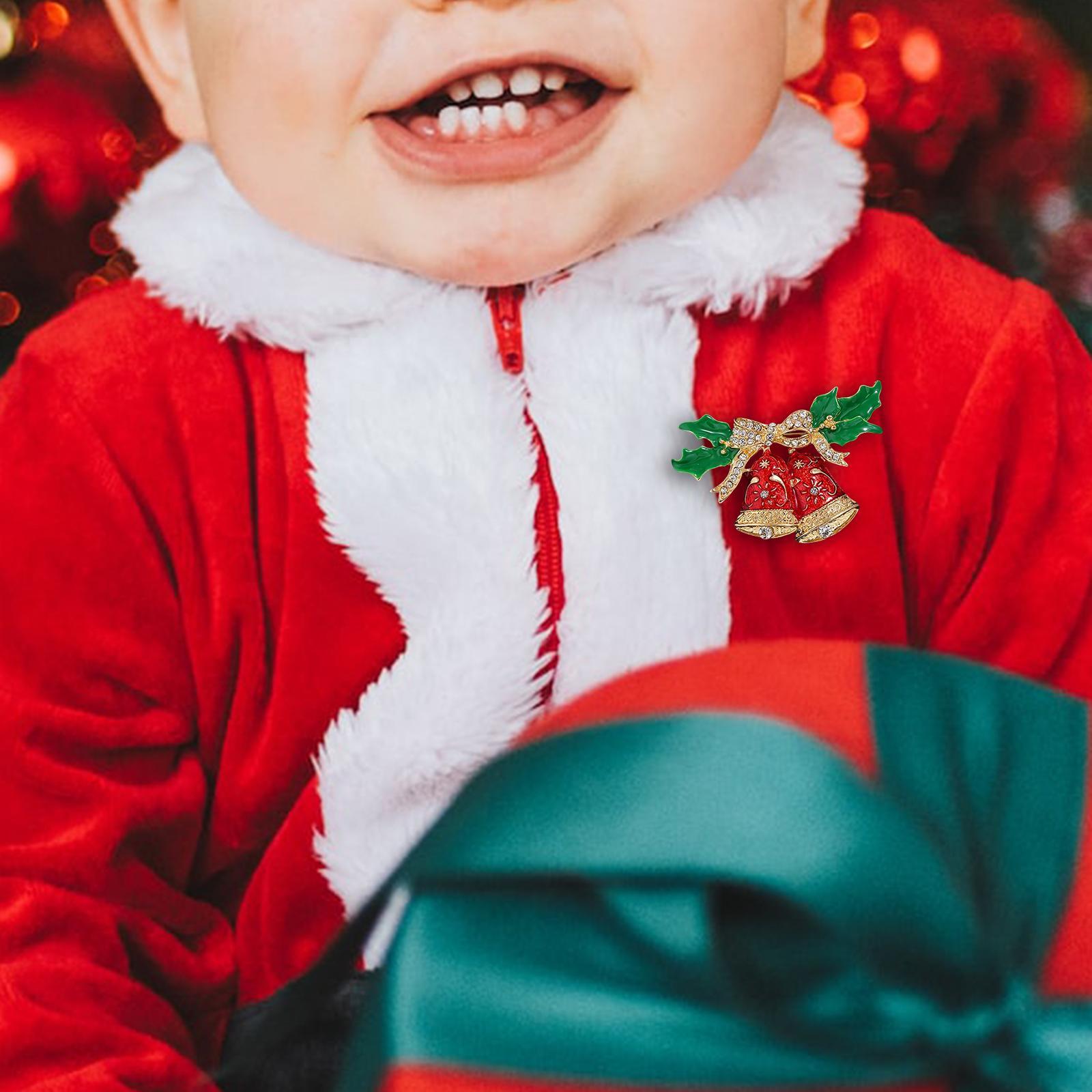 Elegant Christmas Brooch Pins Lapel Brooch for Clothes