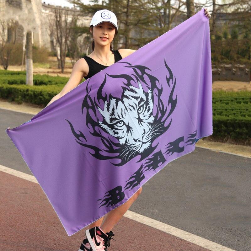 Gym Club Yoga Sports Cold Washcloth Colors Unisex Running Football Basketball Quick Dry Towel Cooling Ice Beach Towel Summer