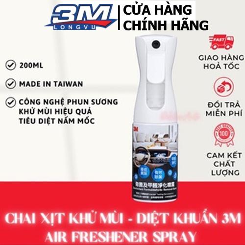 Chai Xịt Khử Mùi Diệt Khuẩn 3M Air Freshener Spray 38660 200ml - 3M Long Vu