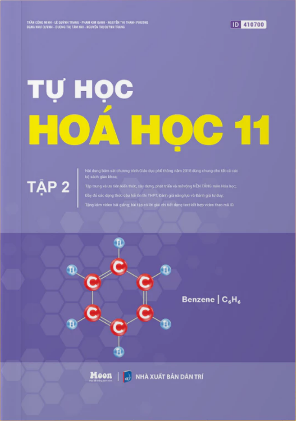Sách - Combo Tự học Hóa học lớp 11 - Tập 1 + 2 (Moon)