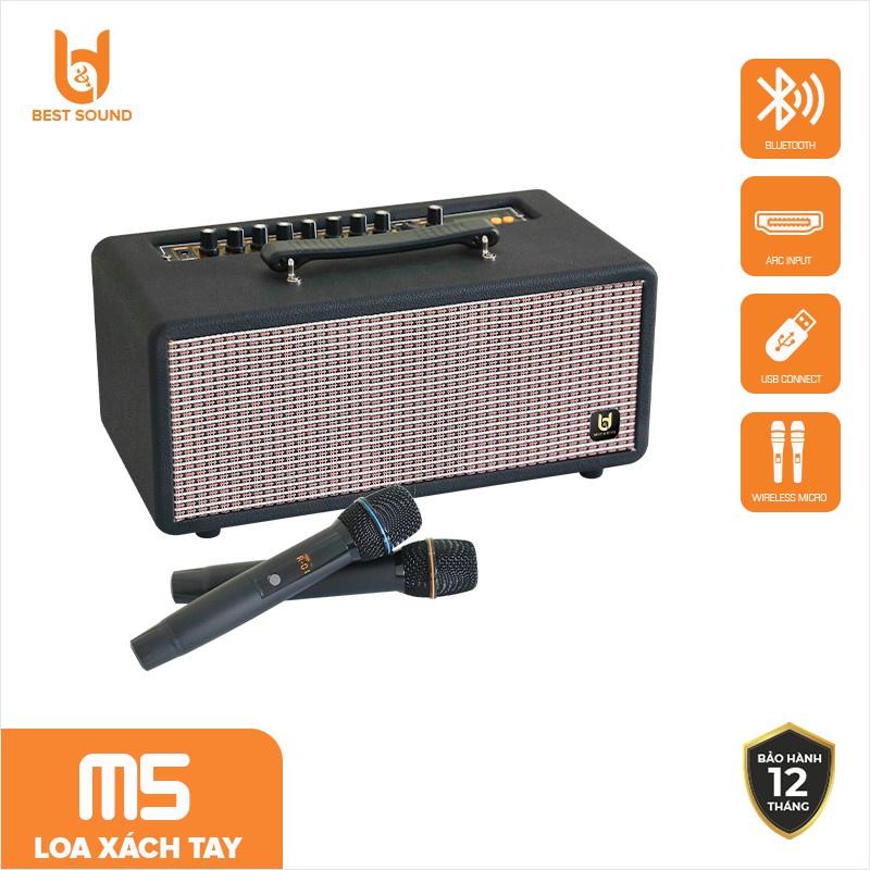 Loa di động cao cấp chính hãng Best Sound M5 Musicbox (hàng nhập khẩu)