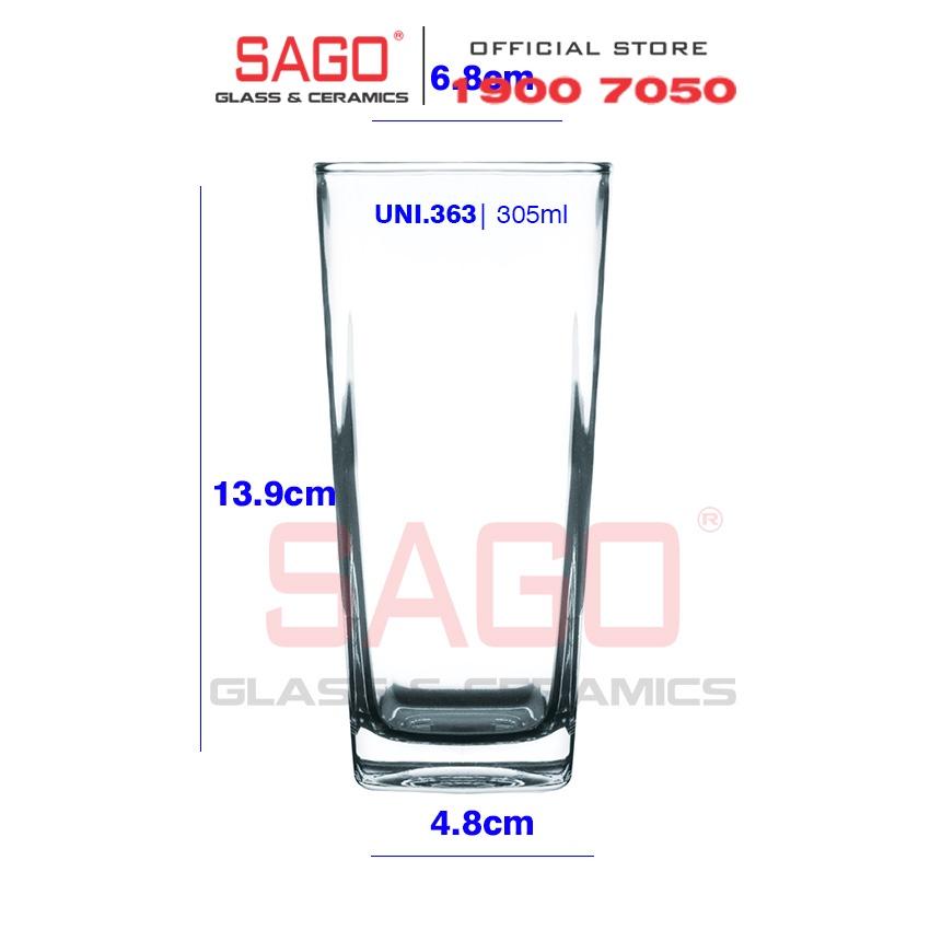 Ly Thủy Tinh Union Plaza Long Drink 305ml | Nhập Khẩu Thái Lan