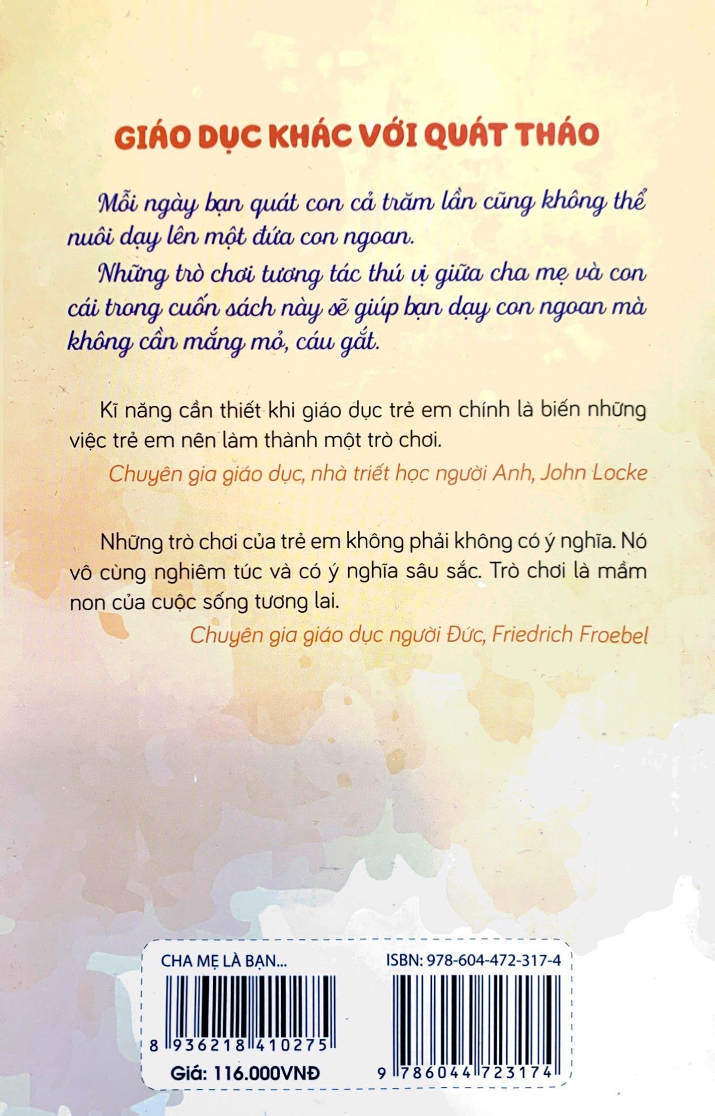 Cha Mẹ Là Bạn Cùng Chơi Tốt Nhất Của Con