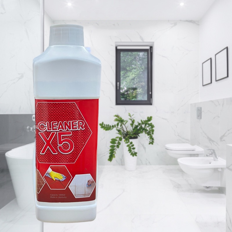 Nước Tẩy Trắng Ron, Sàn Gạch Men Cực Trắng F - Cleaner X5 Siêu Sạch
