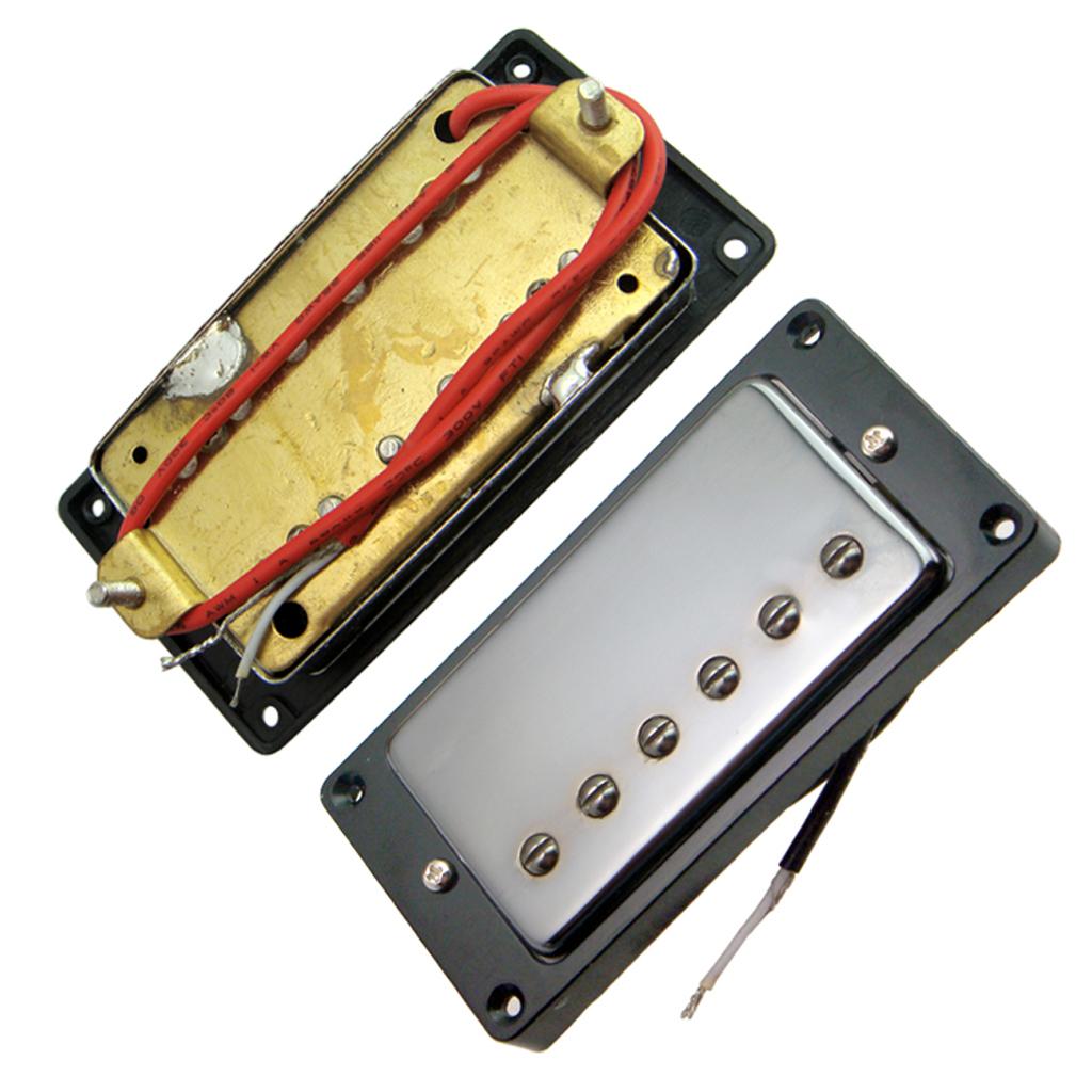 2pcs Double Coil Humbucker Pickup Neck&Bridge Pickup for LP EPI Guitar Parts