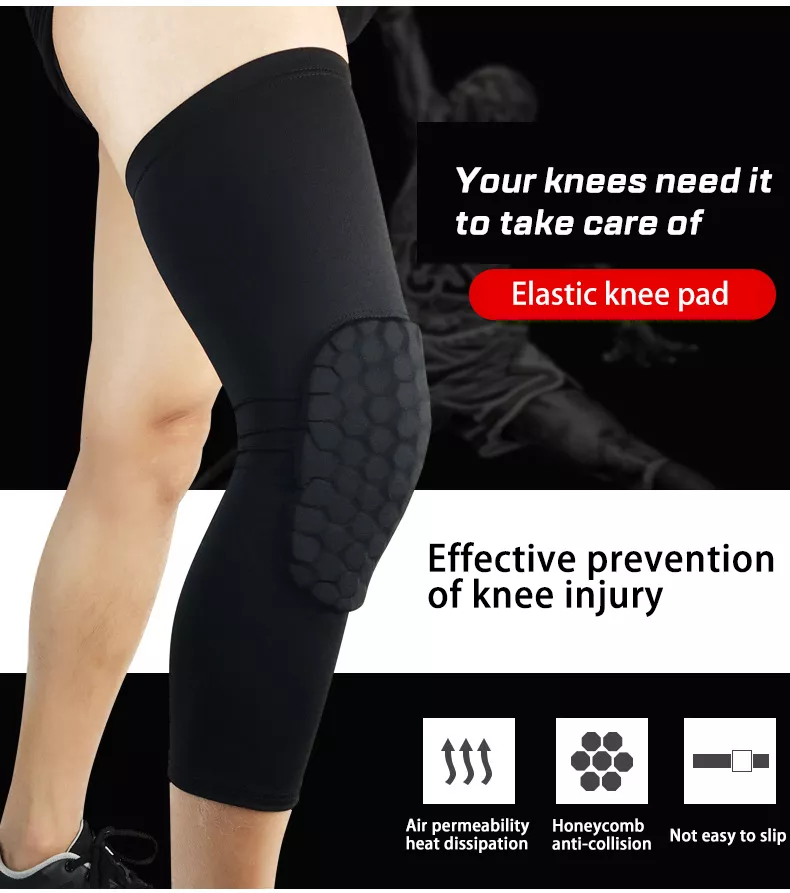 Bó Gối Thể Thao Nevor BDG10 Có Đệm Bảo Vệ Khớp Gối, Giảm Thiểu Chấn Thương Khi Chơi Bóng Rổ, Bóng Đá, Bóng Chuyền,...