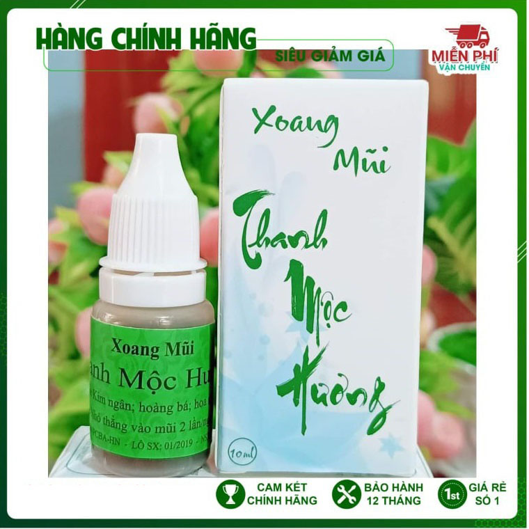 Dung Dịch Nhỏ Mũi Thanh Mộc Hương Gia Truyền 10ml