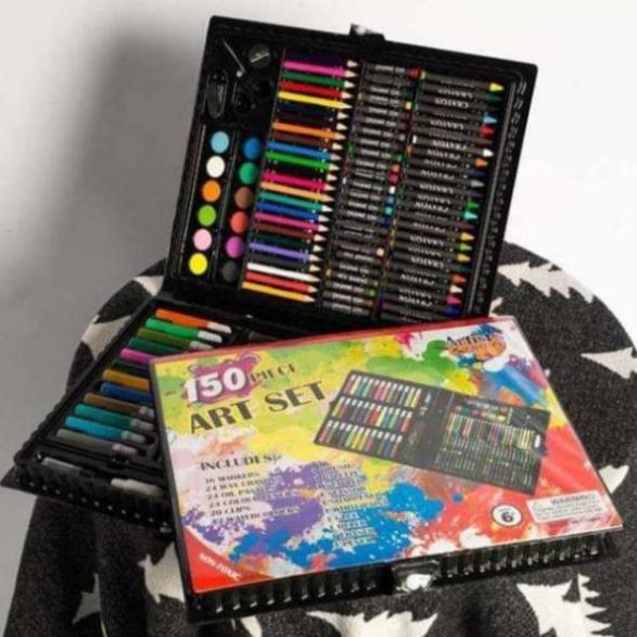 Bộ màu 150 chi tiết Sáp Dạ Nước