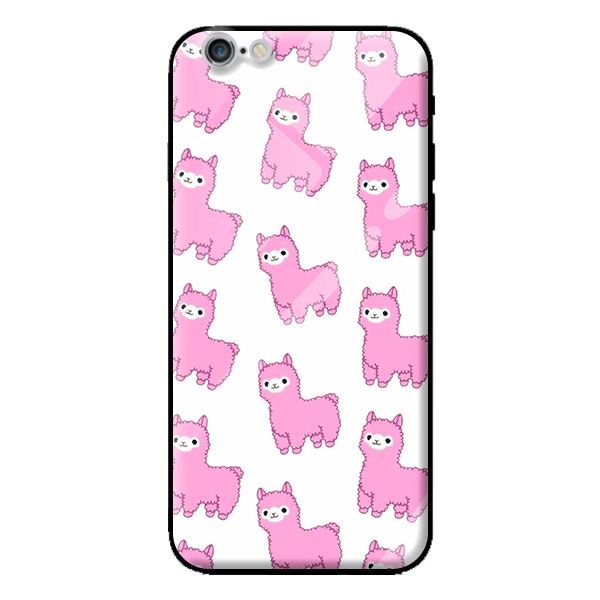 Ốp kính cường lực cho iPhone 6 Plus mẫu cừu 4 - Hàng chính hãng