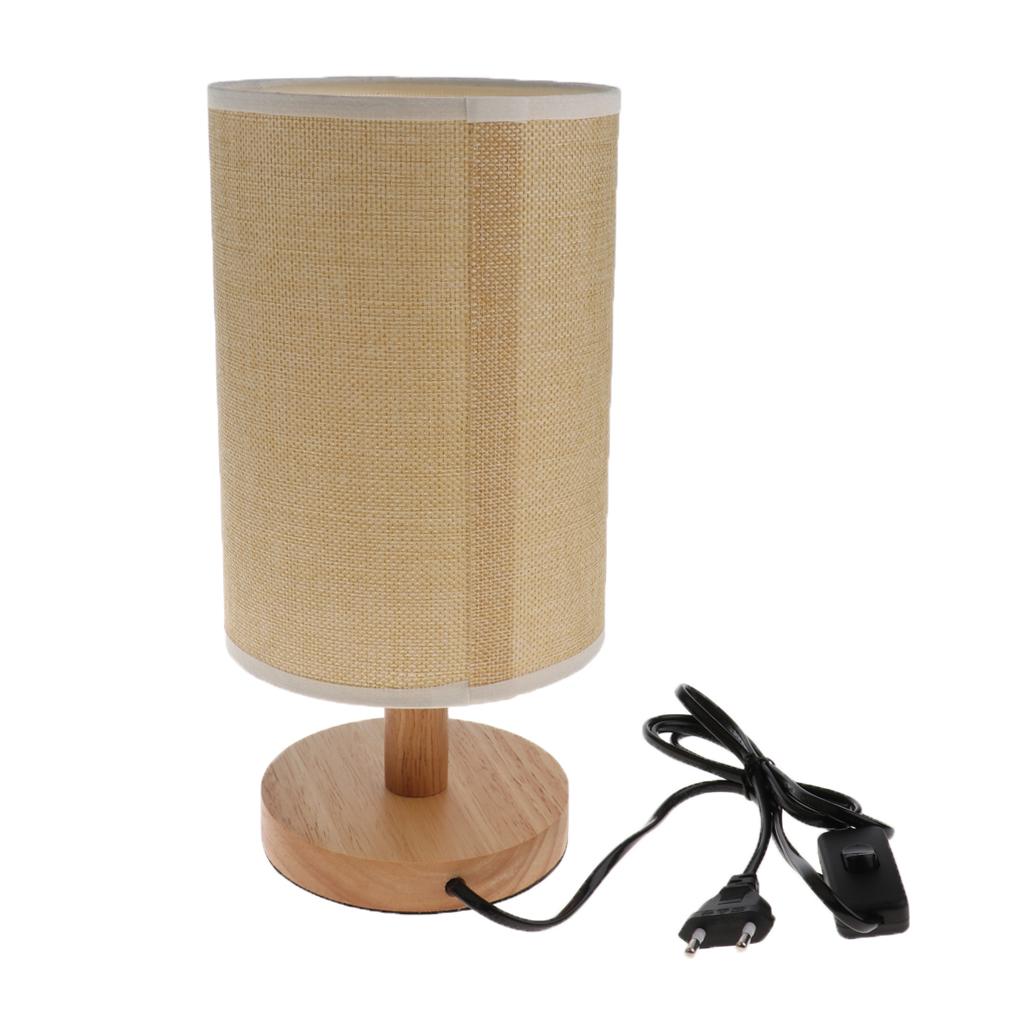 EU Standard Fabric Lampshade Table Lamp Shade Bedside Light Shade E27