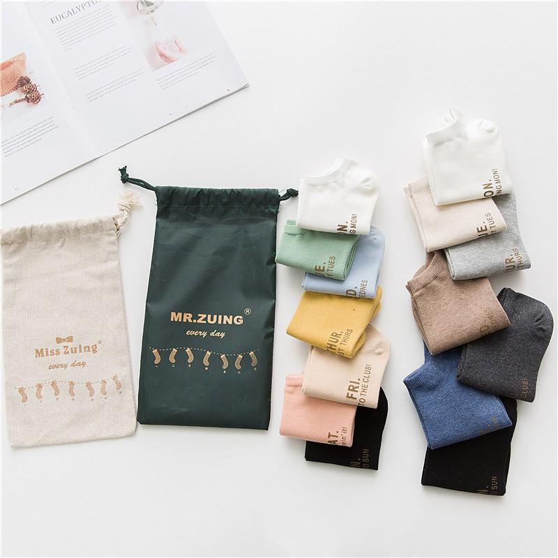 Set tất tuần nam/nữ mẫu Xuân hè