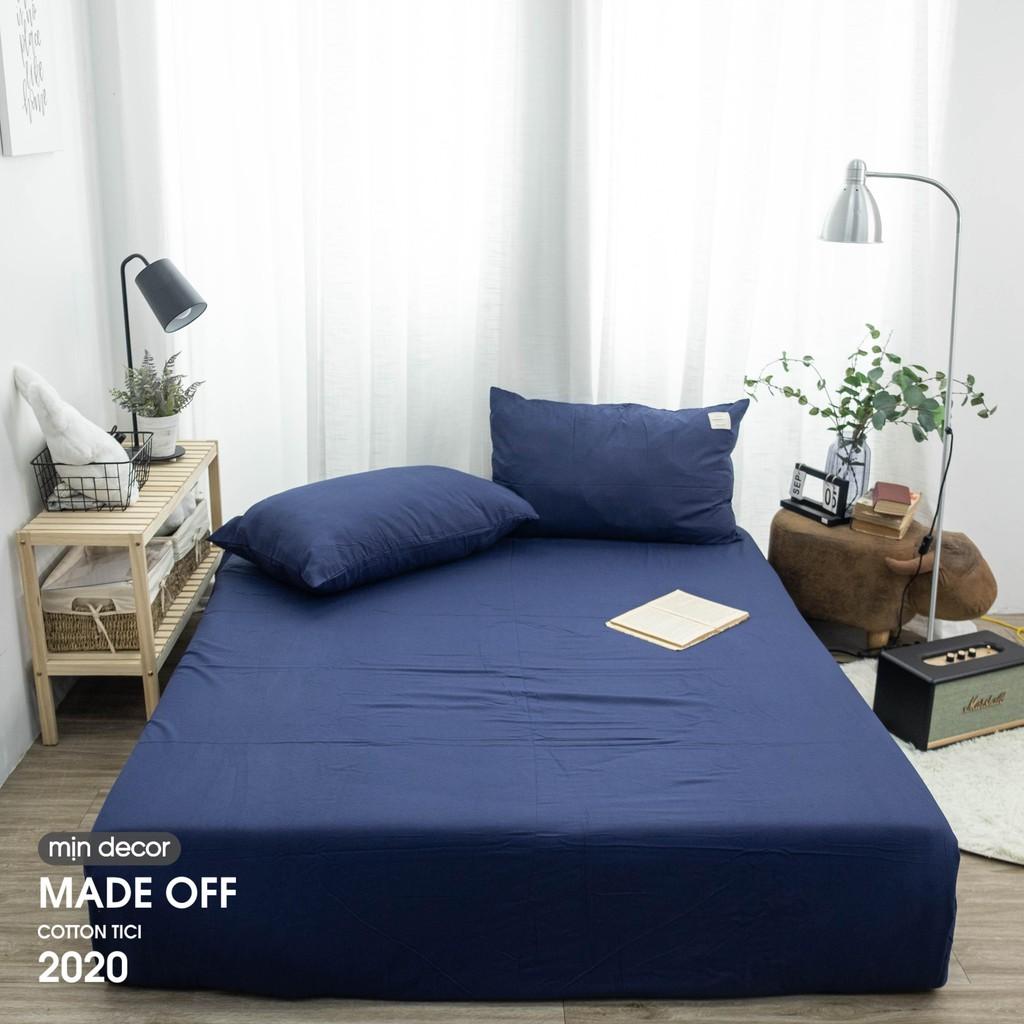 Ga Gối Tici Ga Trải Giường Nâu Mềm Mịn - Thiết Kế Mịn Decor