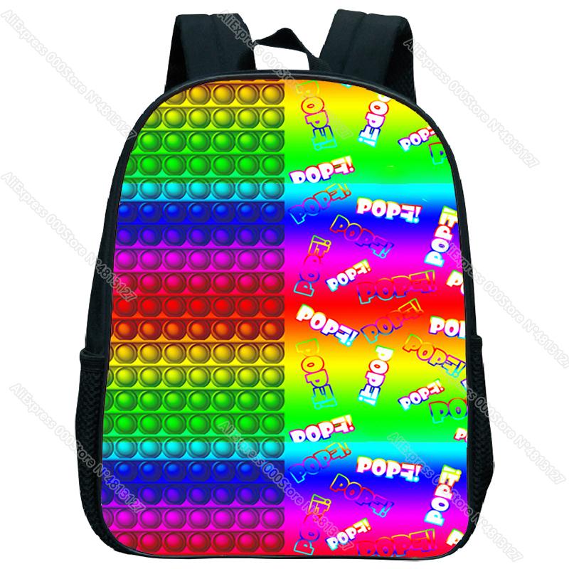 Ba Lô Mẫu Giáo Trẻ Em Pop Nó Mini Có Túi Trẻ Em Hoạt Hình Sinh Đựng Tập Đi Ba Lô Mochila Infantil Bé Gái Bé Trai Toddl Tặng