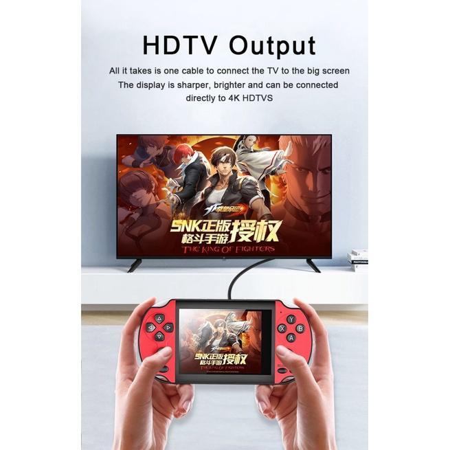 Máy Chơi Game Cầm Tay Psp X7 GBA SFC Phong Cách Retro