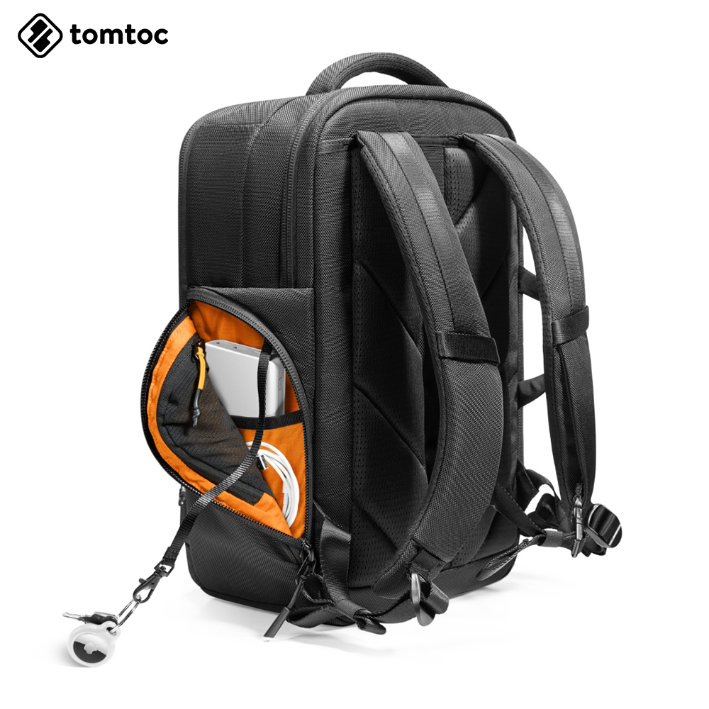 BA LÔ DÀNH CHO LAPTOP 15.6&quot; TOMTOC (USA) X-PAC TECHPACK BLACK 20 lít - H73E1D1 (Đen) - Hàng Chính Hãng