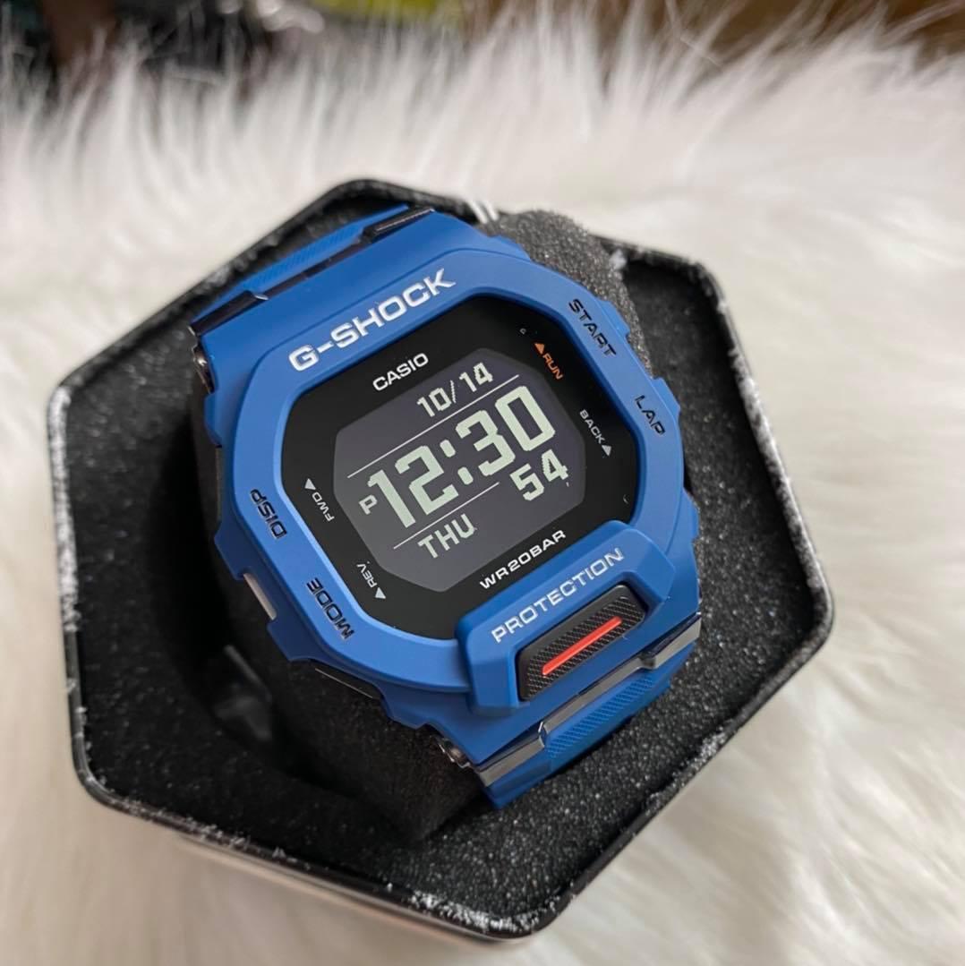 Đồng Hồ Nam Dây Nhựa Casio G-Shock GBD-200-2DR Chính Hãng - GBD-200-2 Bluetooth