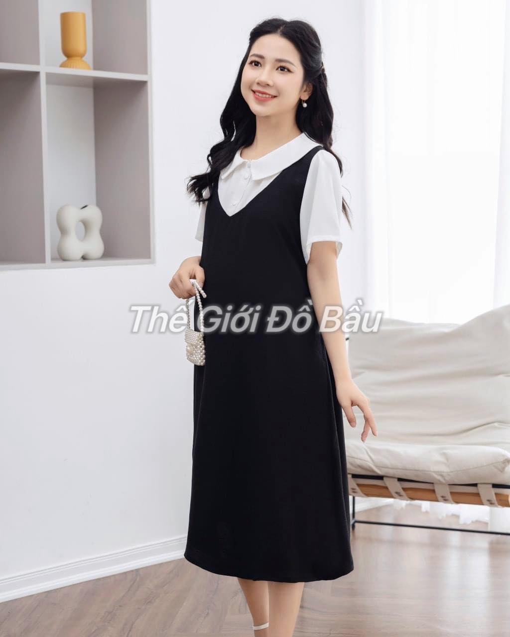 Váy bầu thiết kế cao cấp đủ size 40-120kg