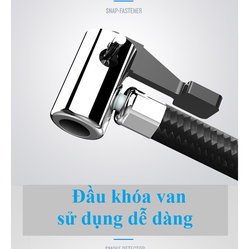 Máy bơm lốp ô tô, xe hơi điện tử thông minh tự ngắt AIKESI