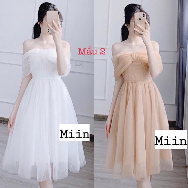 Đầm xoè dự tiệc hàng thiết kế cao cấp