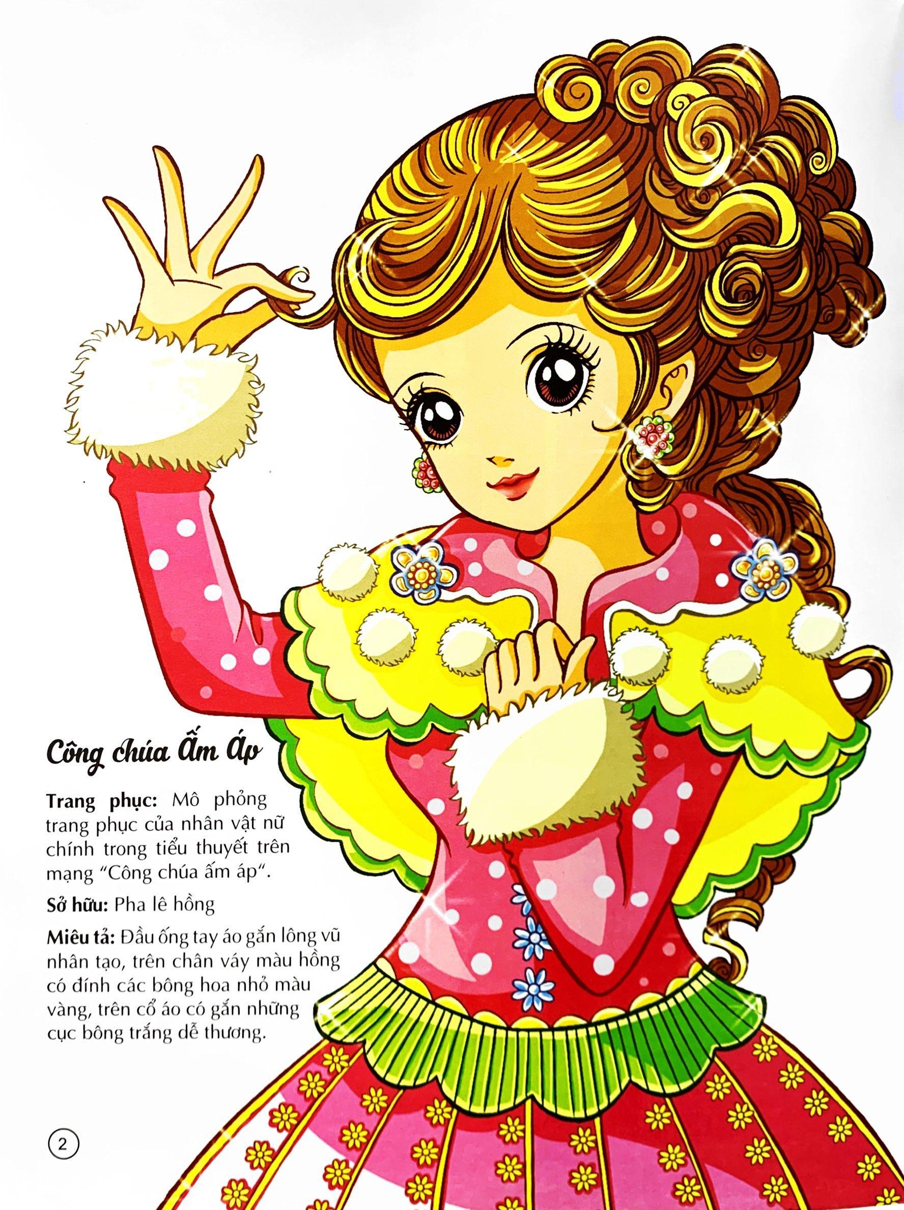 Tô Màu Công Chúa - Công Chúa Thời Trang