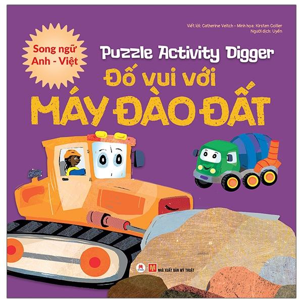 Puzzle Activity - Digger: Đố Vui Với Máy Đào Đất