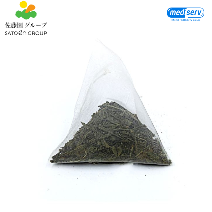 Combo 01 Trà túi lọc Satoen Houjicha Special + 01 trà túi lọc Satoen Sencha Special - Hộp 20 túi lọc