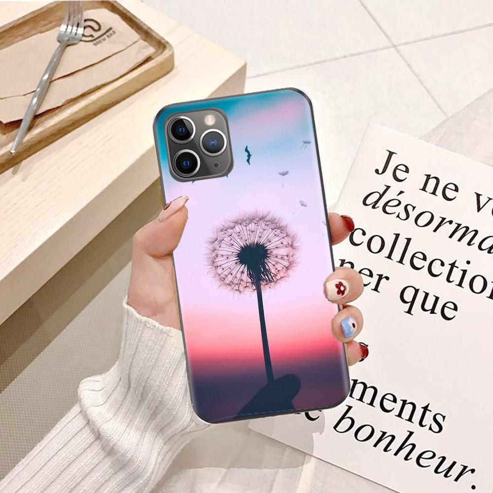 Ốp lưng dành cho iPhone 11 Pro Silicon dẻo hình Hoa Bồ Công Anh