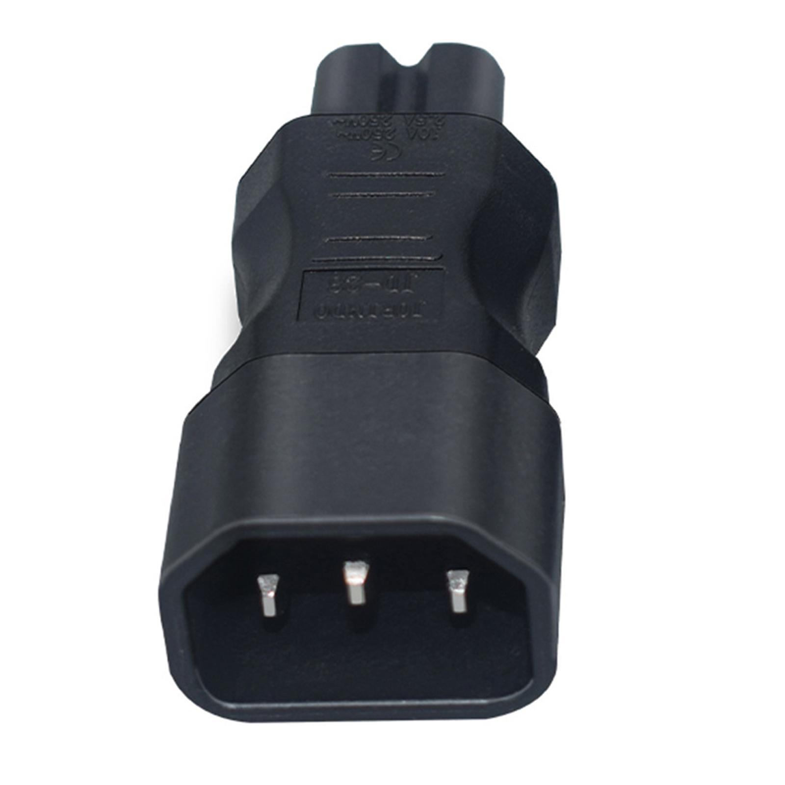 C14 to C7, Converter Converter Plug Adapter Plug Adapter Connector, for Living Room
