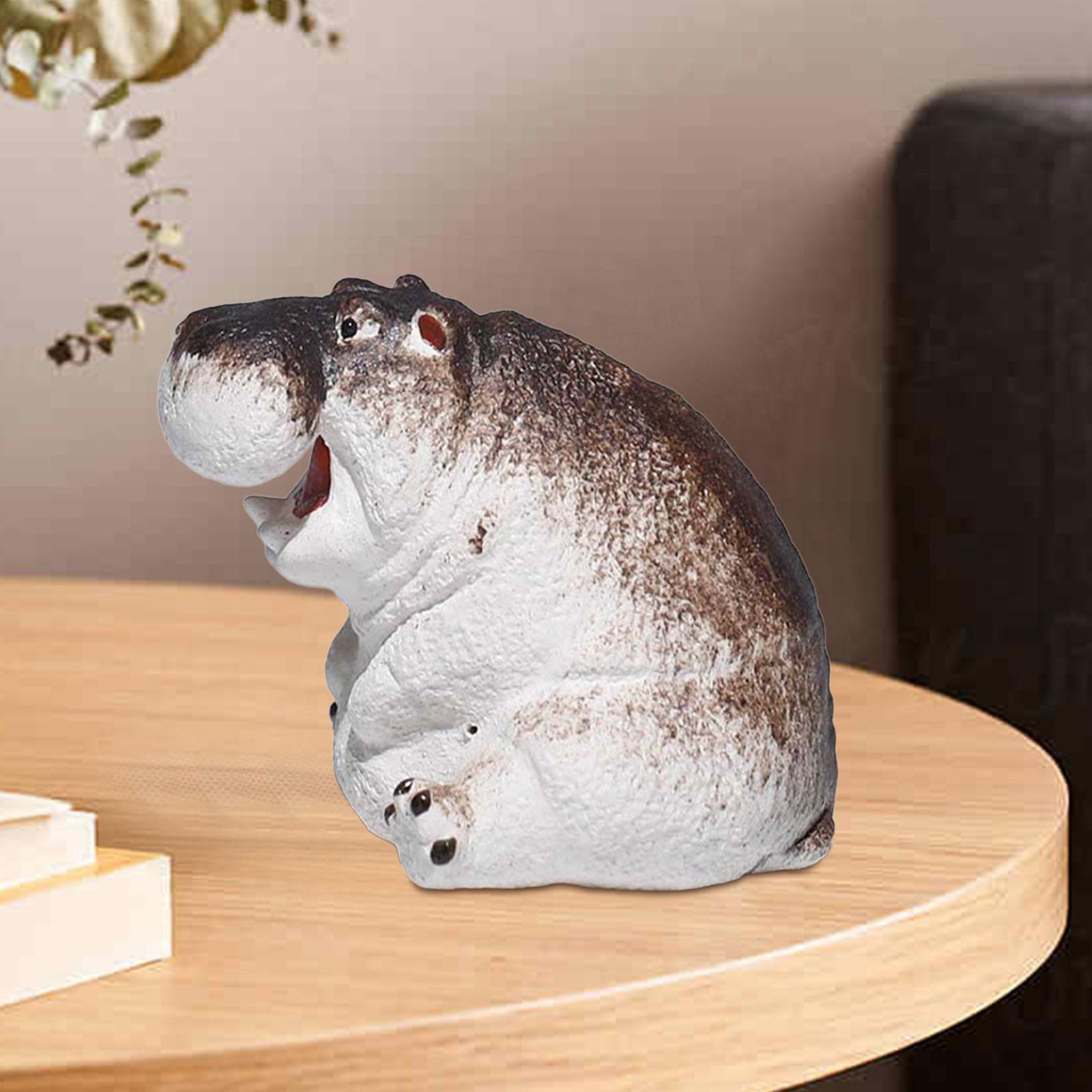 Miniature Animal Figurine Small Animal Statue for Living Room Bookcase Decor