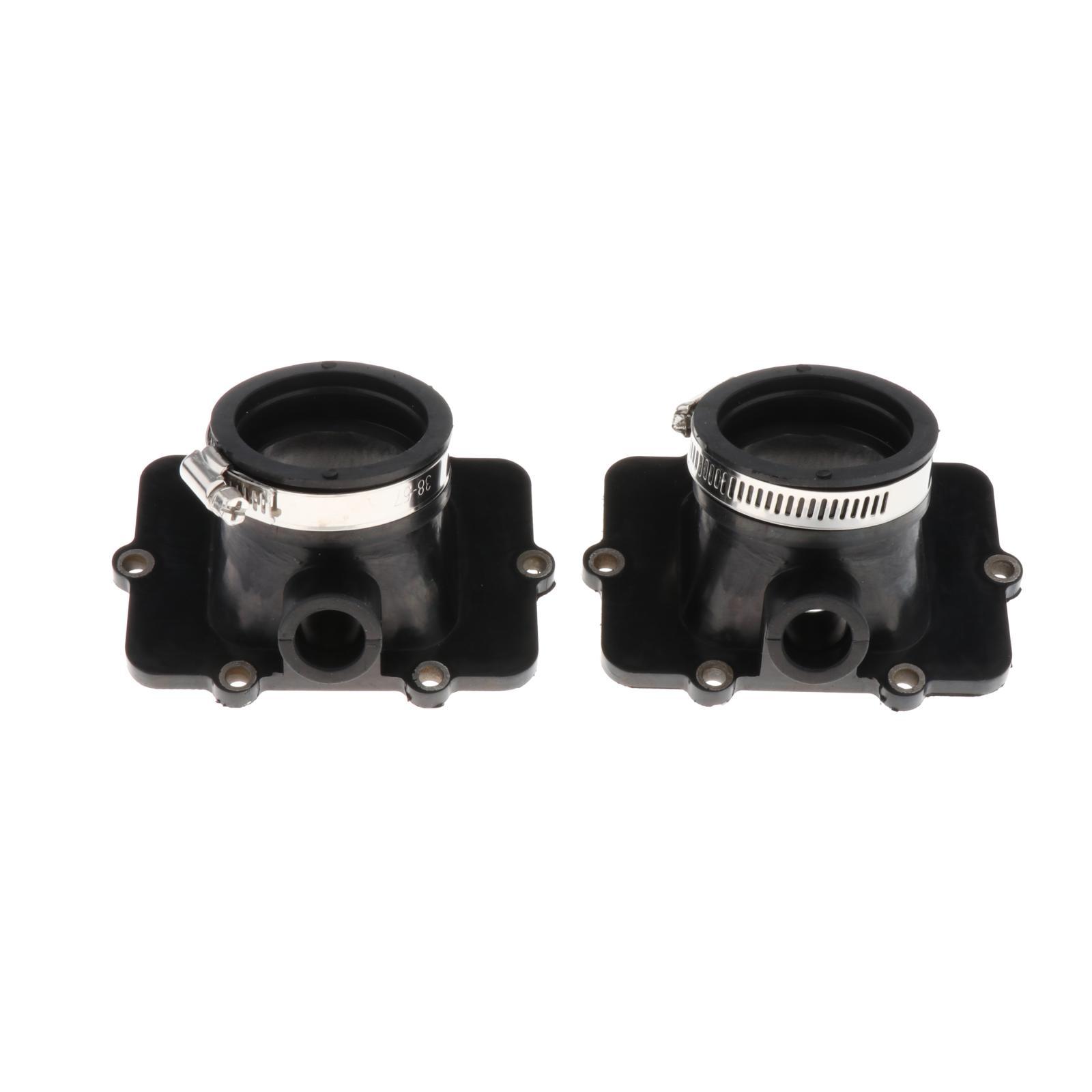 2x Carburetor Carb Intake Manifold Boot Fit for Ski-Doo 600 500 Replacement