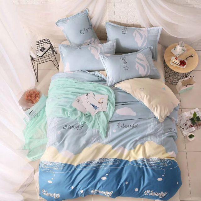 BỘ CHĂN GA VÀ VỎ GỐI POLY COTTON