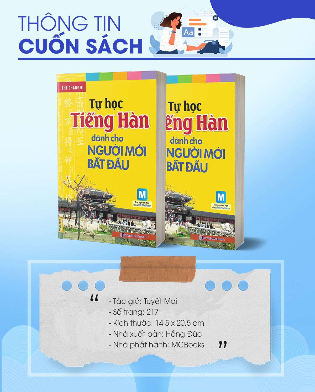 Tự Học Tiếng Hàn Dành Cho Người Mới Bắt Đầu (Tặng Bookmark PL)