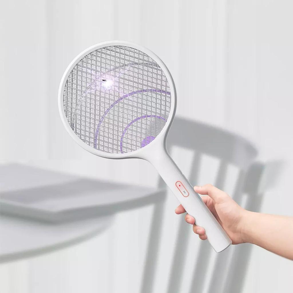 Vợt Điện Diệt Muỗi Xiaomi Qualitell Thiết Kế Lớp Lưới Bắt Muỗi/Ruồi/Côn Trùng Có Thể Treo Tường Tiện Lợi-Hàng chính hãng