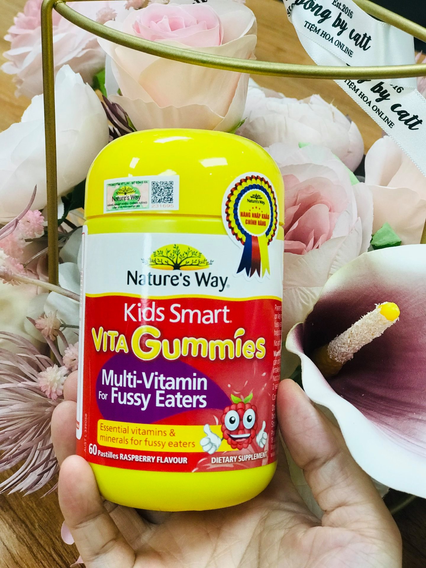 Vita gummies multi vitamin for fussy eaters kích thích ăn ngon, hỗ trợ tiêu hóa cho trẻ