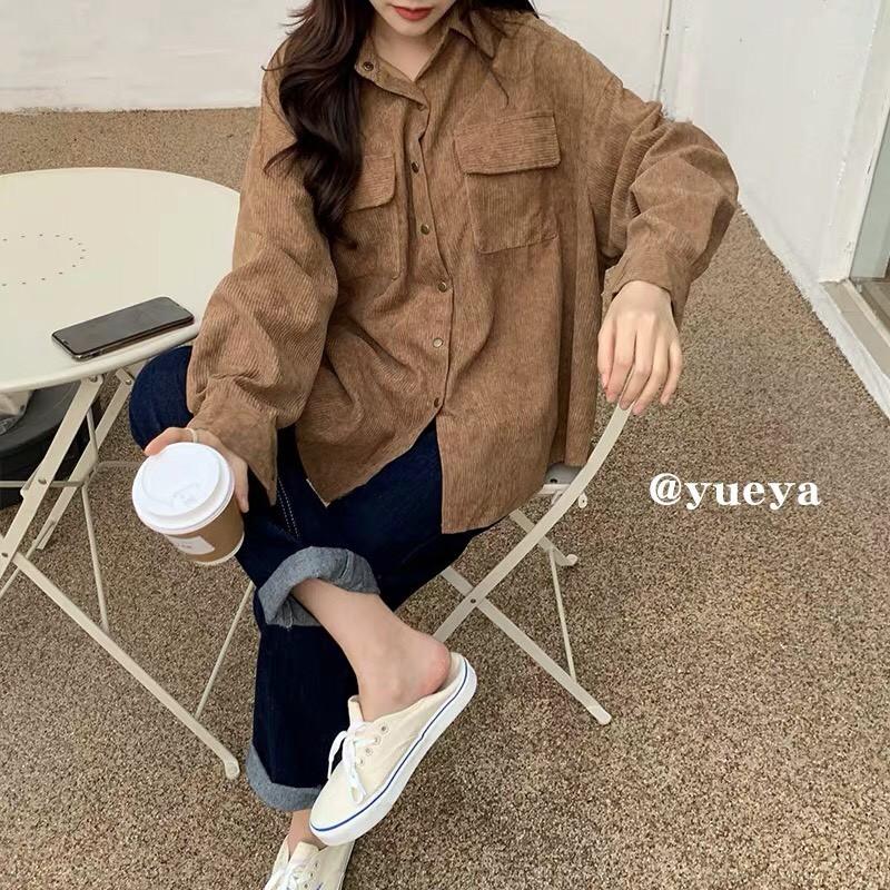 ÁO SƠ MI NHUNG NHIỀU MÀU