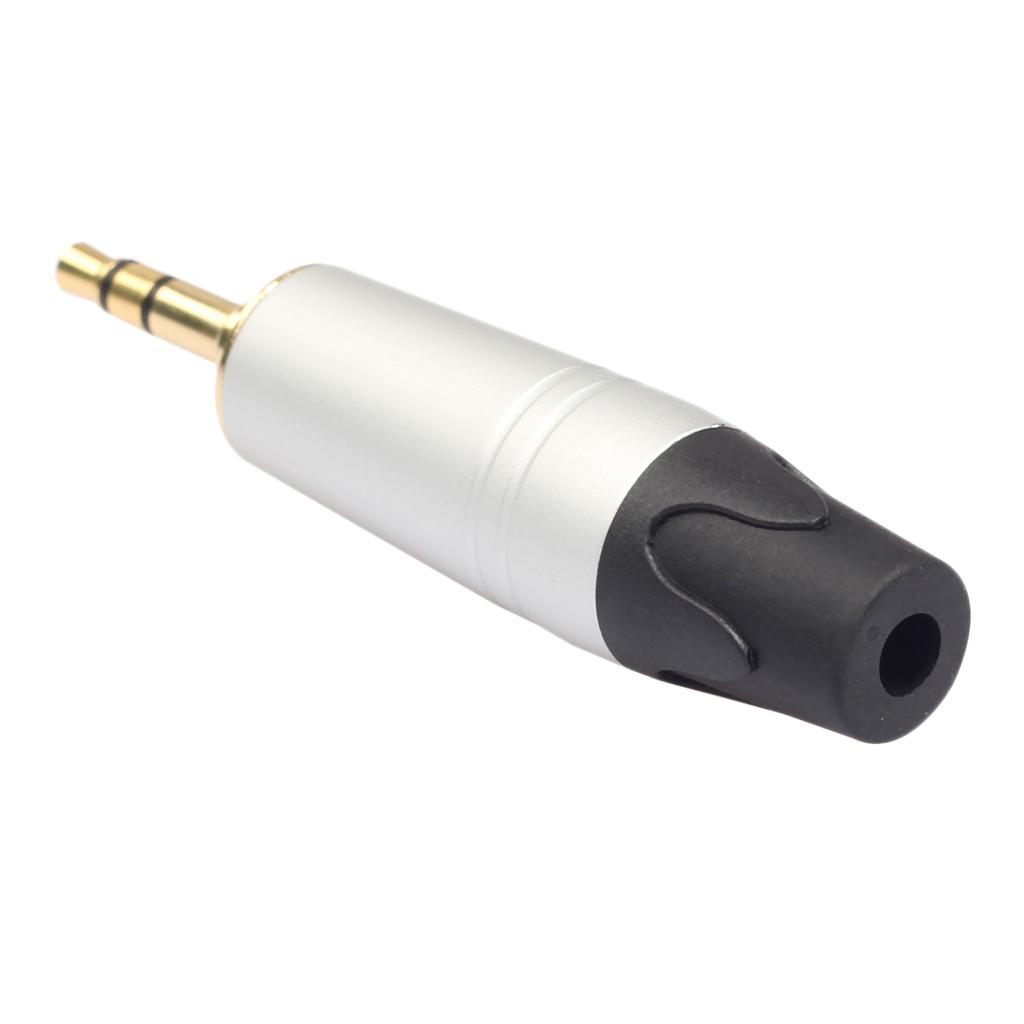 3.5mm Stereo TRS Conductor Connector Replacement for Headphone Audio Cable