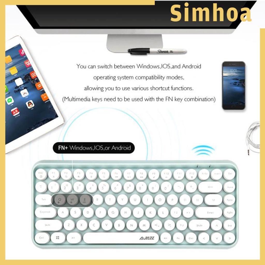 Bàn Phím Bluetooth Không Dây 84 Phím Ajazz 308i