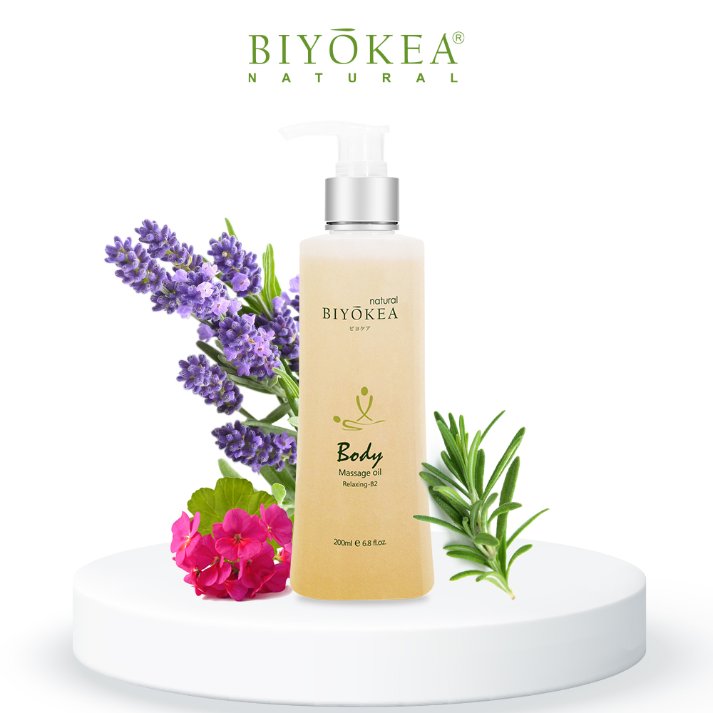 Dầu Massage BIYOKEA Body Premium Relaxing B2 - Thư giãn 200ml