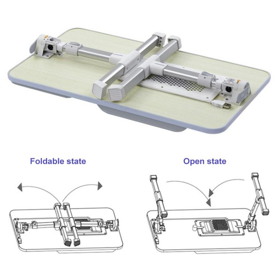 Bàn Kê Macbook Đa Dụng - Stand N Type Adjustable Height Table - Sky