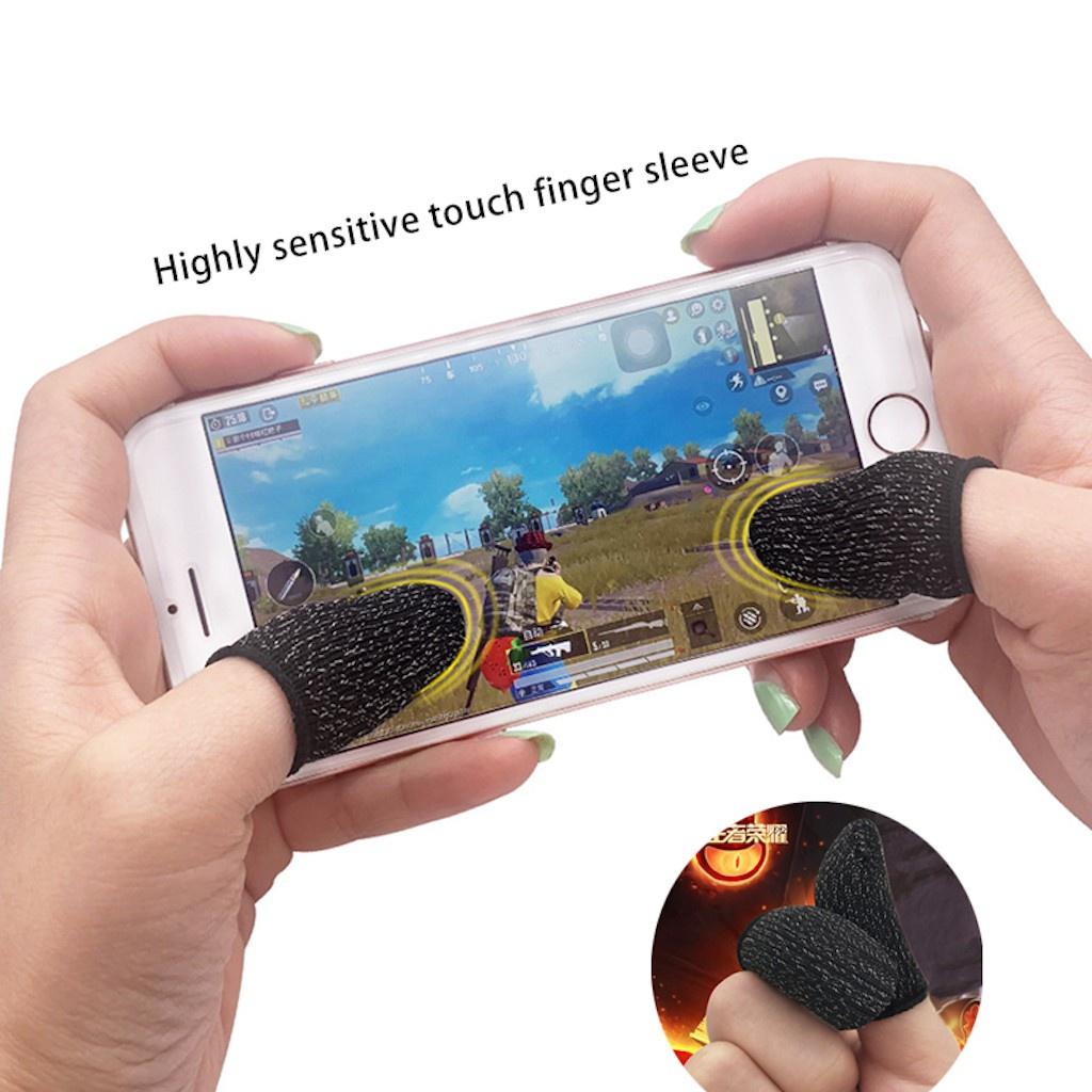 Bao/Găng tay cảm ứng chống mồ hôi chơi game mobile FF, PUBG, Liên quân Mobile chống trơn trượt tháo tác mượt dễ dàng