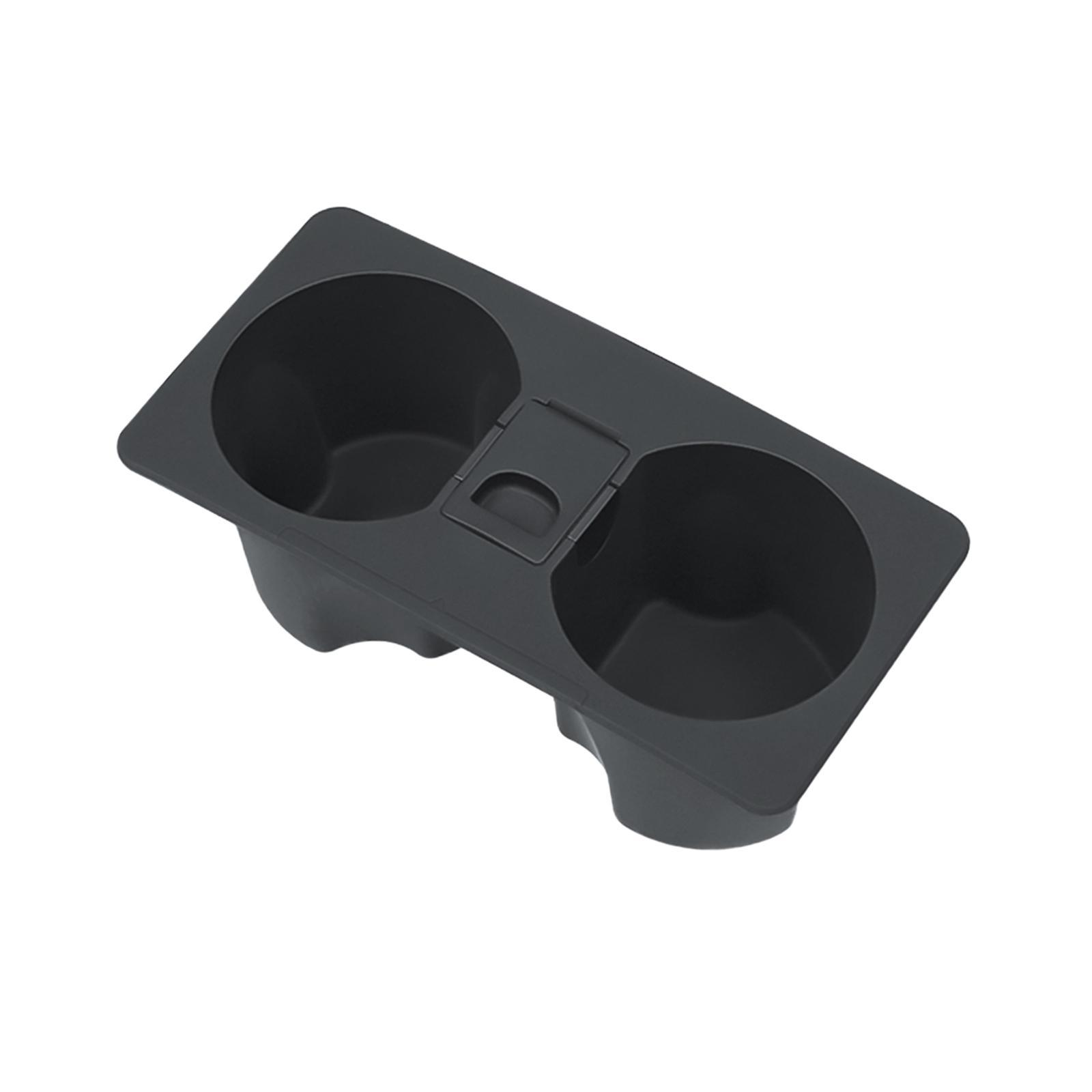 Console Cup Holder Insert Organizer Drinks Bottle Storage Mount Central Control Easy to Install for Y