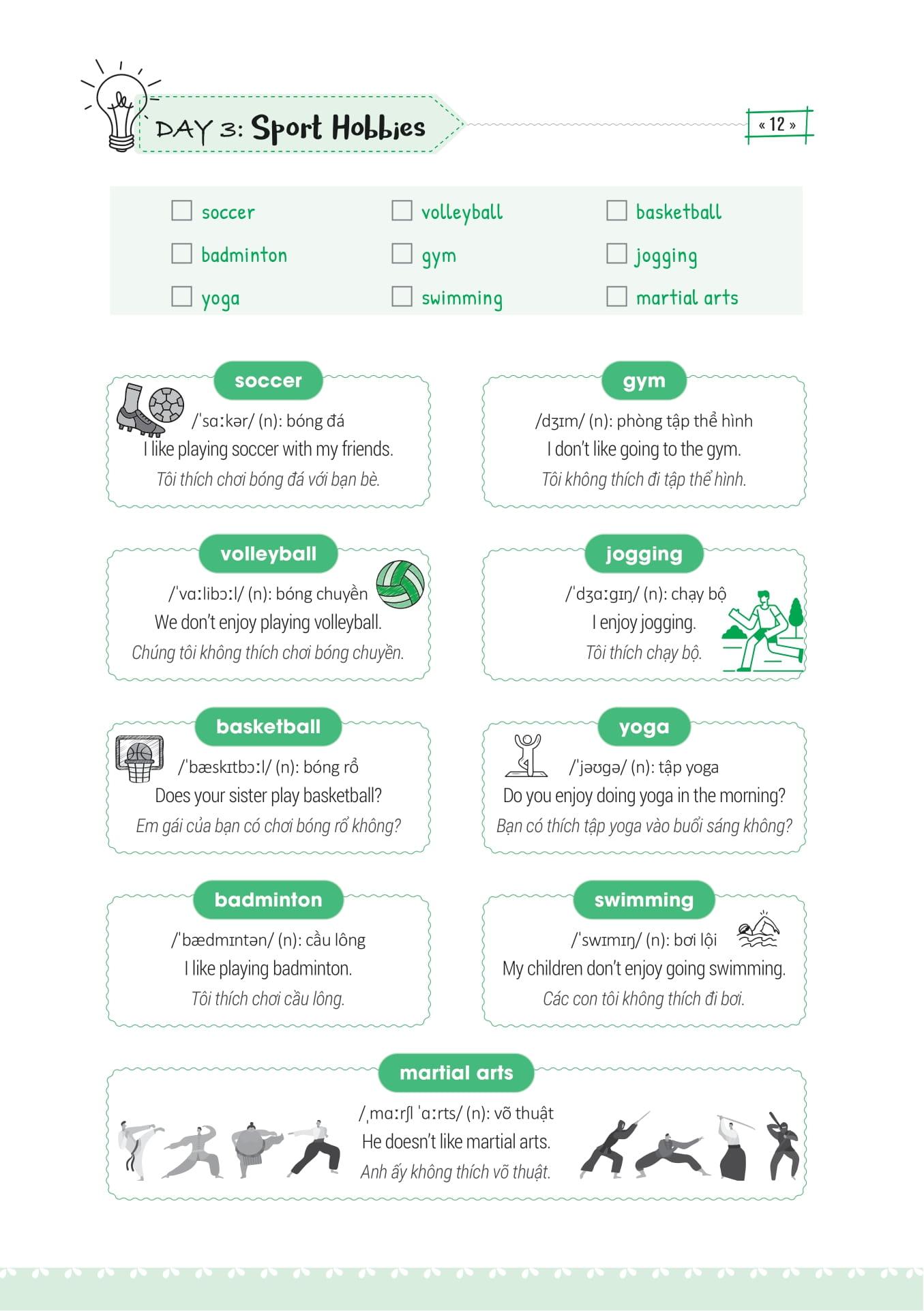 Sách - Mastering English Vocabulary - 180 Ngày Làm Chủ Từ Vựng Tiếng Anh - ảnh 13